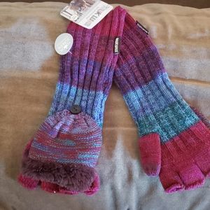 MUK LUK Flip mittens